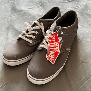 Never Worn Grey Vans Sneakers - 8.5 Women’s